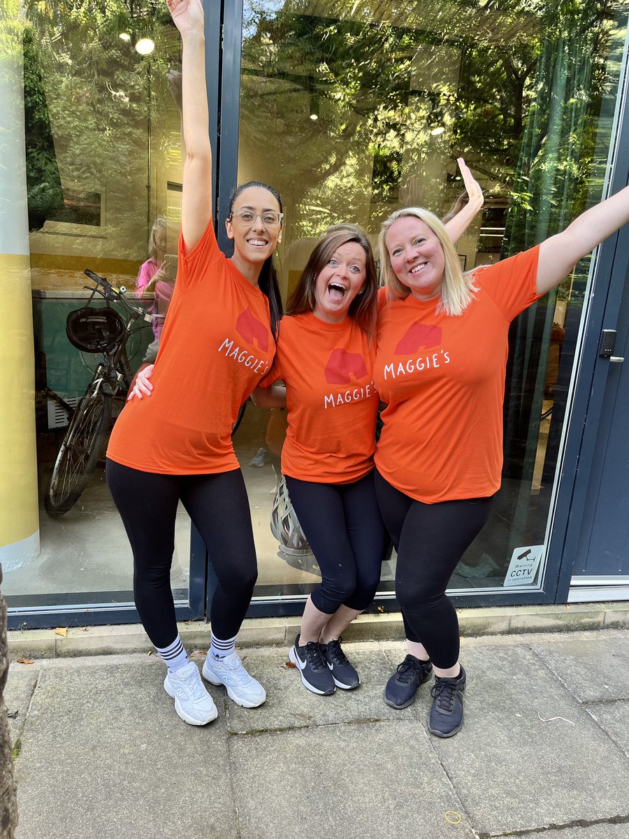 FInal pre-team training walk ✅

Excited for the big day on Sunday ✅

Already looking forward to Sunday lunch ✅

That’s it, we’re ready for Edinburgh’s <a href="/thekiltwalk/">Kiltwalk</a> walking 15 miles, in support of <a href="/MaggiesCentres/">Maggie's Centres</a> 

Wish us luck! 🧡🧡

justgiving.com/fundraising/fl…