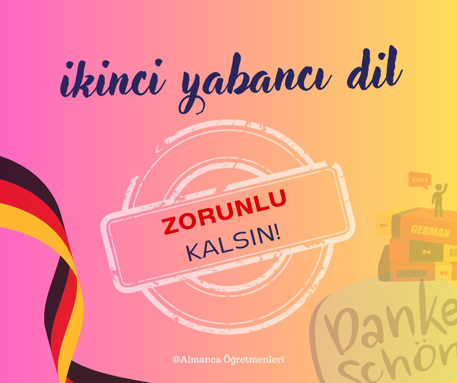 Almanca Öğretmenleri (@fraulehrerin111) on Twitter photo Liselerde Almanca SEÇMELİ değil
ZORUNLU devam etmeli
Sn
<a href="/Yusuf__Tekin/">Yusuf Tekin</a>
<a href="/CelileErenOKTEN/">Celile Eren ÖKTEN</a>
<a href="/kemalsamlioglu/">Kemal ŞAMLIOĞLU</a>
<a href="/yilmaznazif/">Nazif Yılmaz</a>
<a href="/farukyelkenci/">Ömer Faruk Yelkenci</a>
#AlmancasizOlmaz Liselerde Almanca SEÇMELİ değil
ZORUNLU devam etmeli
Sn
<a href="/Yusuf__Tekin/">Yusuf Tekin</a>
<a href="/CelileErenOKTEN/">Celile Eren ÖKTEN</a>
<a href="/kemalsamlioglu/">Kemal ŞAMLIOĞLU</a>
<a href="/yilmaznazif/">Nazif Yılmaz</a>
<a href="/farukyelkenci/">Ömer Faruk Yelkenci</a>
#AlmancasizOlmaz