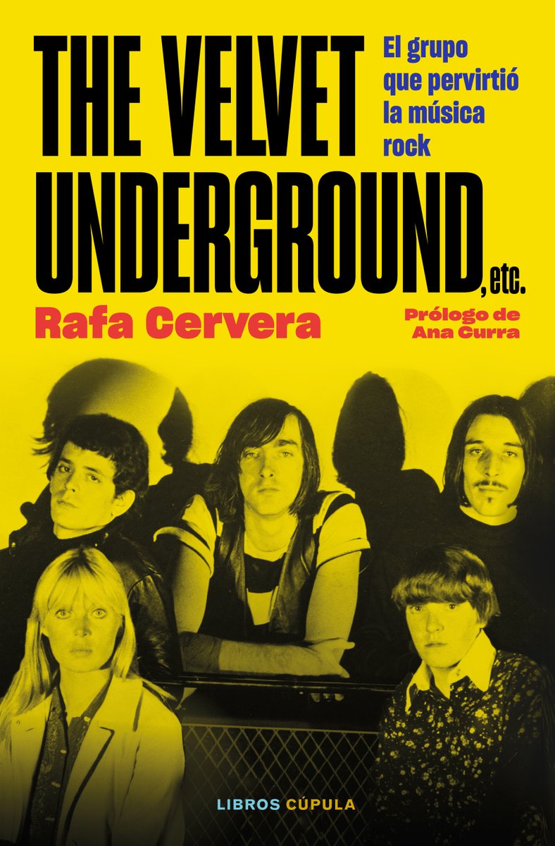 “Para escribir así de bien, de bello y preciso, sobre Velvet Underground hay que ser tres cosas: un fan genuino del grupo, un muy buen escritor y Rafa Cervera.” @MiquiOtero 'The Velvet Underground, etc. El grupo que pervirtió la música rock', prólogo de @AnaCurraOficial