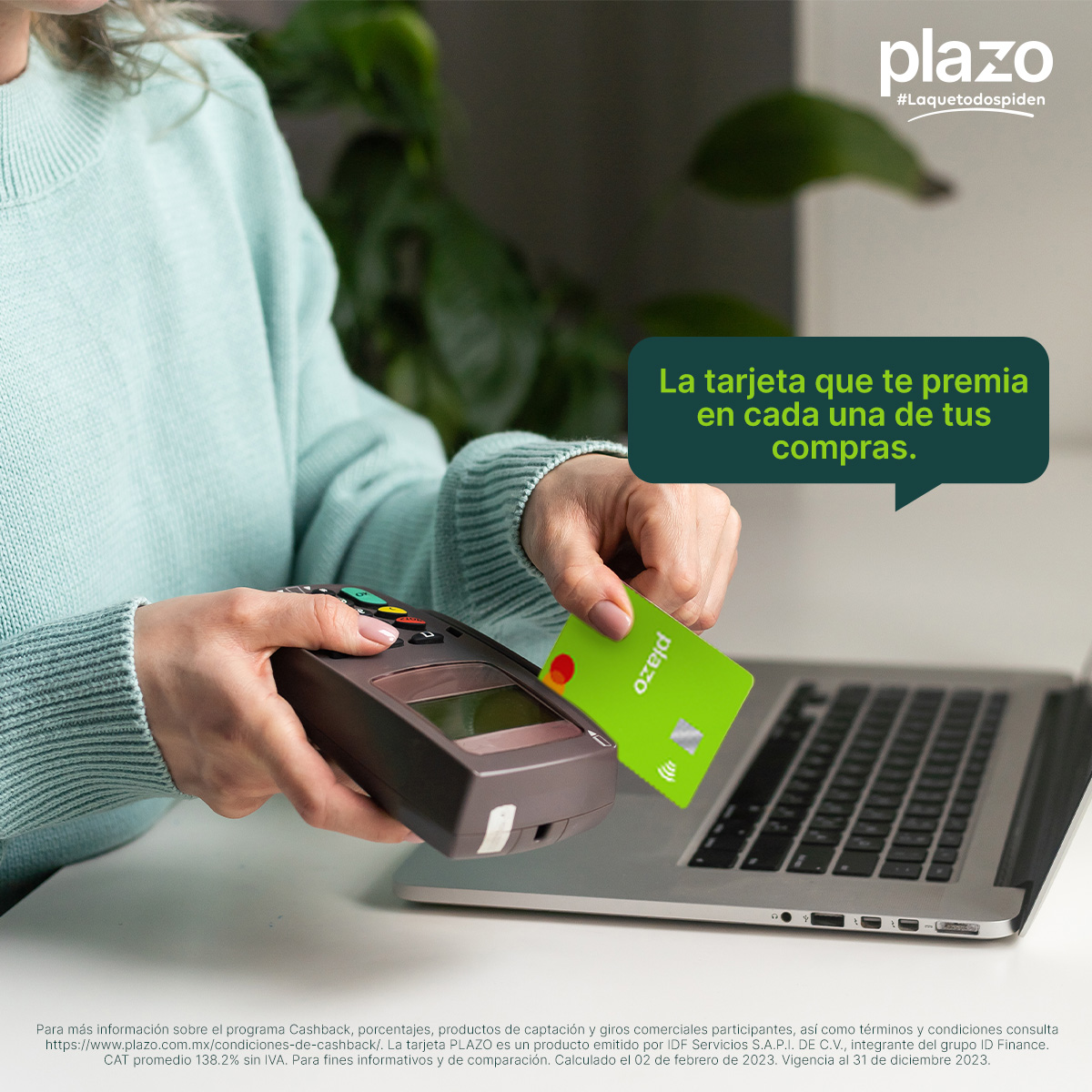 plazomx's tweet photo. ¡Con tu tarjeta Plazo siempre ganas! Obtenla y recibe 1.5% de cashback en todas tus compras y el 6% en servicios de streaming. https://t.co/ae6TyUfsAp