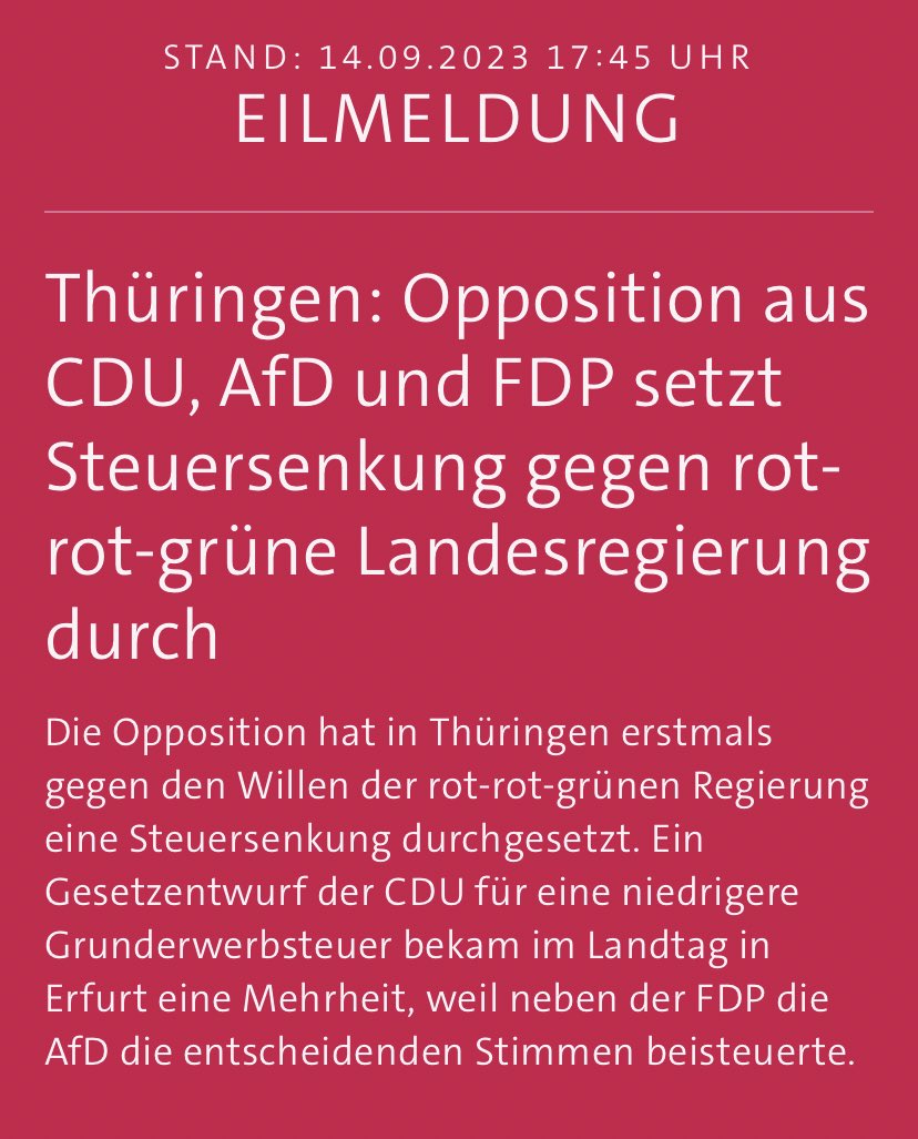 CDU und FDP erproben schon mal Mehrheiten mit den Neonazis. Beschämend!