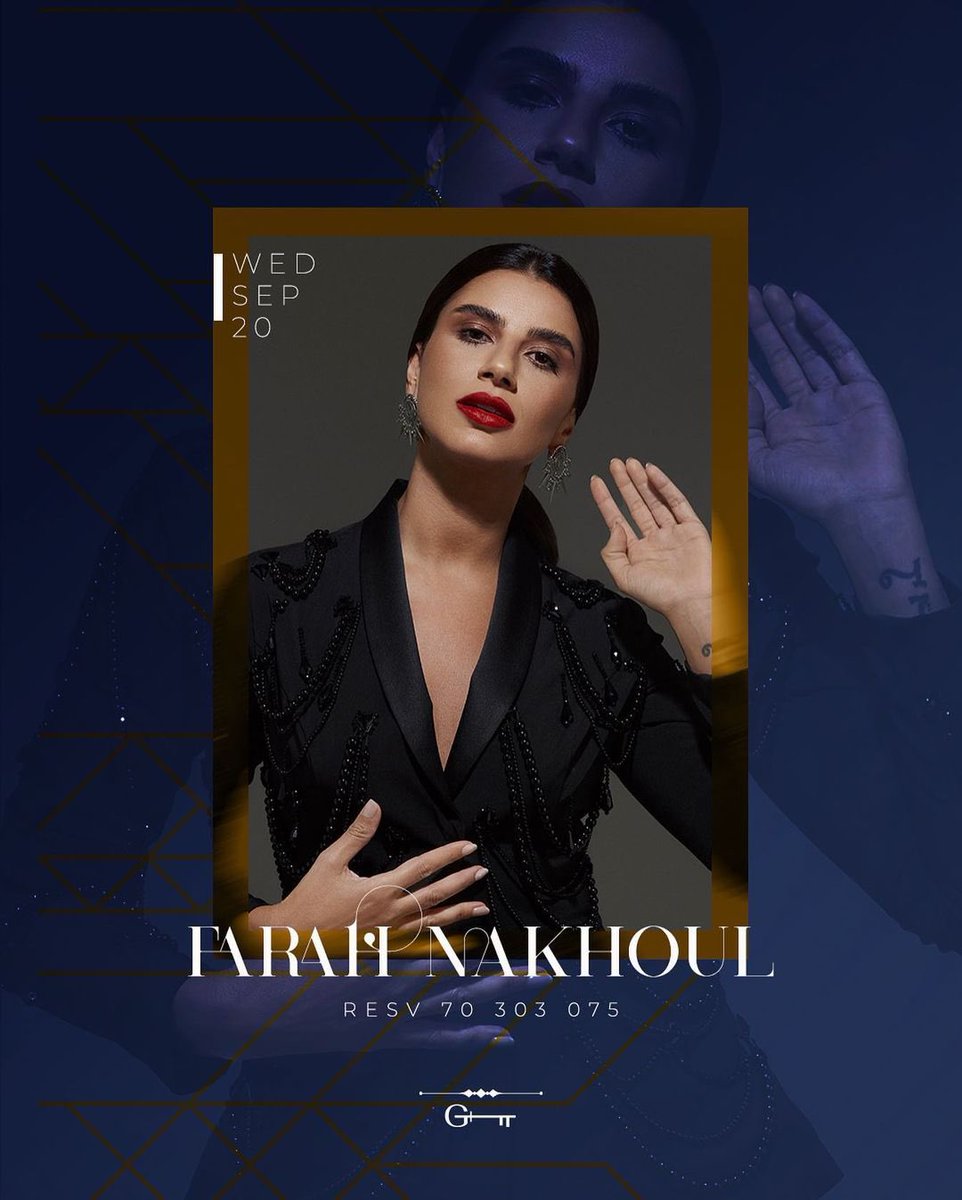 Get ready for an incredible evening filled with music as we come together at #GroundFloor on September 20 !

Can’t wait to see you there! ❤️

#FarahNakhoul