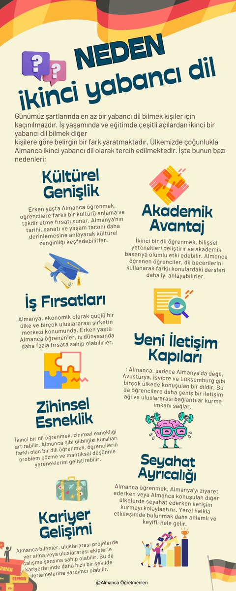 Almanca Öğretmenleri Platformu (@almancaplatform) on Twitter photo Sn. Bakanım <a href="/Yusuf__Tekin/">Yusuf Tekin</a>
Almanca öğretmenleri ne istiyor ? Almanca öğretmenleri sizden Randevu talep ediyor . Almanca öğretmenleri olarak yüz yüze çözüm arayışına girmek ve bu kararın nedenini sizden duymak istiyoruz bizi bakanlığa kabul edin lütfen
#AlmancasizOlmaz Sn. Bakanım <a href="/Yusuf__Tekin/">Yusuf Tekin</a>
Almanca öğretmenleri ne istiyor ? Almanca öğretmenleri sizden Randevu talep ediyor . Almanca öğretmenleri olarak yüz yüze çözüm arayışına girmek ve bu kararın nedenini sizden duymak istiyoruz bizi bakanlığa kabul edin lütfen
#AlmancasizOlmaz