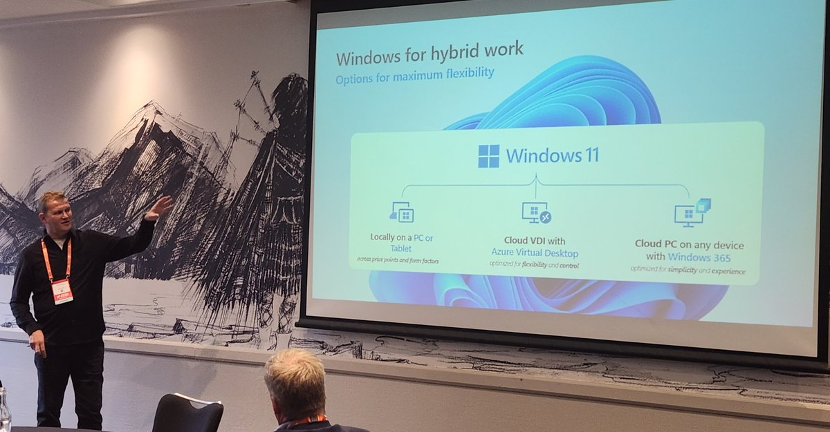 Bjørn Riiber (@lillebear) on Twitter photo Nice to meet and listen to my <a href="/microsoft/">Microsoft</a> mates <a href="/tomhickling/">Tom Hickling</a> and sitting next to my old teammate <a href="/sideshowtob/">Toby Brown</a> <a href="/avdtechfest/">AVD Tech Fest - Amsterdam 24-25 September 2024!</a> <a href="/citrix/">Citrix</a> <a href="/Azure_Desktop/">Azure Virtual Desktop</a> <a href="/Devoteam/">Devoteam</a> Nice to meet and listen to my <a href="/microsoft/">Microsoft</a> mates <a href="/tomhickling/">Tom Hickling</a> and sitting next to my old teammate <a href="/sideshowtob/">Toby Brown</a> <a href="/avdtechfest/">AVD Tech Fest - Amsterdam 24-25 September 2024!</a> <a href="/citrix/">Citrix</a> <a href="/Azure_Desktop/">Azure Virtual Desktop</a> <a href="/Devoteam/">Devoteam</a>