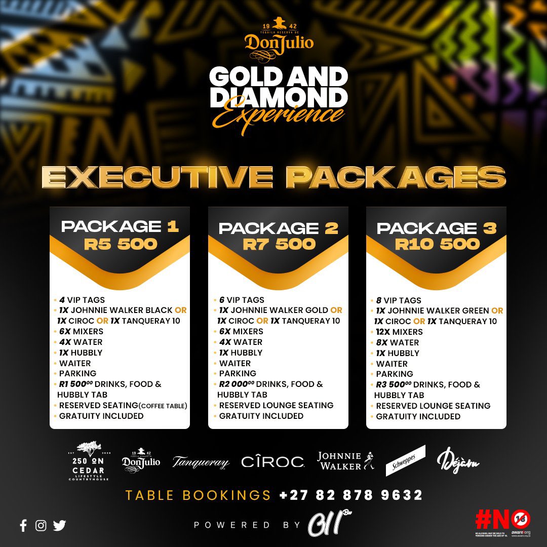 AdvoBarryRoux's tweet photo. Admist all the chaos &amp; events happening this month, finally an event that makes sense, right in the heart of Fourways📍Don Julio &amp; @011_bw are bringing the heat 🥵 to end the spring &amp; start the summer 🔥🥵 My advise is get your tickets 🎟 NOW! -011bw.com for more info🥳 https://t.co/Zzy6wwkjrL