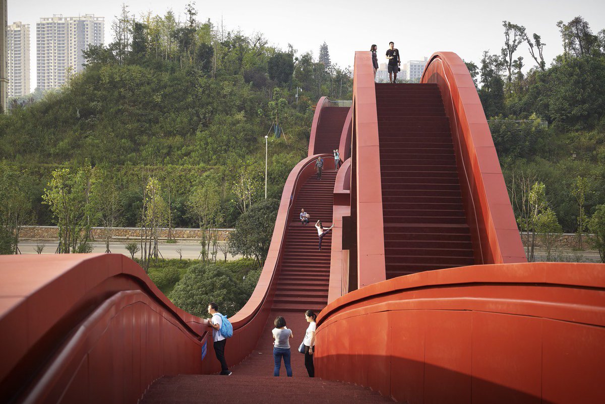 parametricarch's tweet photo. Lucky Knot Bridge Blends Tradition And Modernity For An Imaginative Appeal.

https://t.co/YNxOyBBb5c https://t.co/yE4lj3rveu