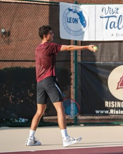 RisingSpearNIL's tweet photo. Embracing the opportunity to stand with and for athletes like Jamie Connel and @FSU_MTennis and the amazing work we get to be a part of in our community. 🎾 🏆 

Help support Jamie, FSU Tennis and other Seminole Student-Athletes by visiting the link in our bio! #InvestToIgnite 🔥 https://t.co/ExgzOQOFK9