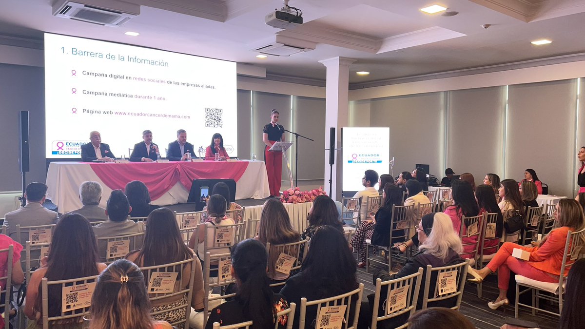 CarlosLLV's tweet photo. .@AvonEcuador #SolcaQuito y @RocheEcuador unen esfuerzos en la campaña #Ecuador por la detección temprana del #CáncerDeMama ¡Decide por ti!
73% del total de mujeres diagnosticadas llegan en estadíos intermedios y avanzados.
Mayor información aquí: https://t.co/xRwcYGsVI0 https://t.co/ofzGa75NEK