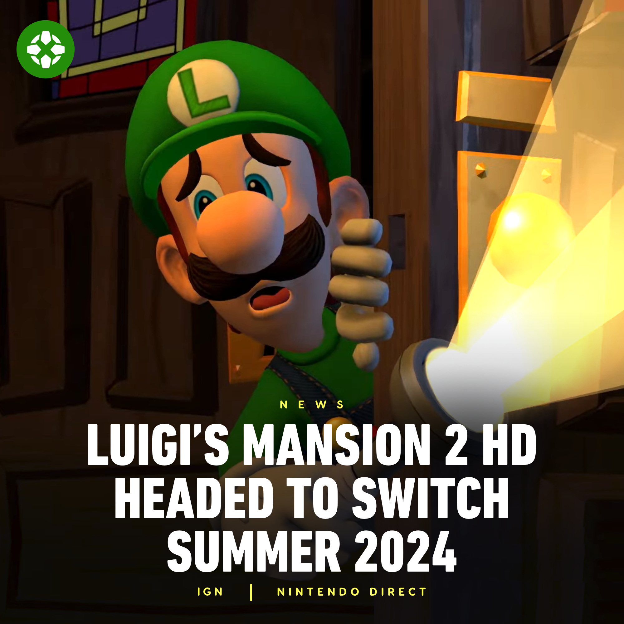 Luigi's Mansion 2 HD launches in summer 2024 - Gematsu