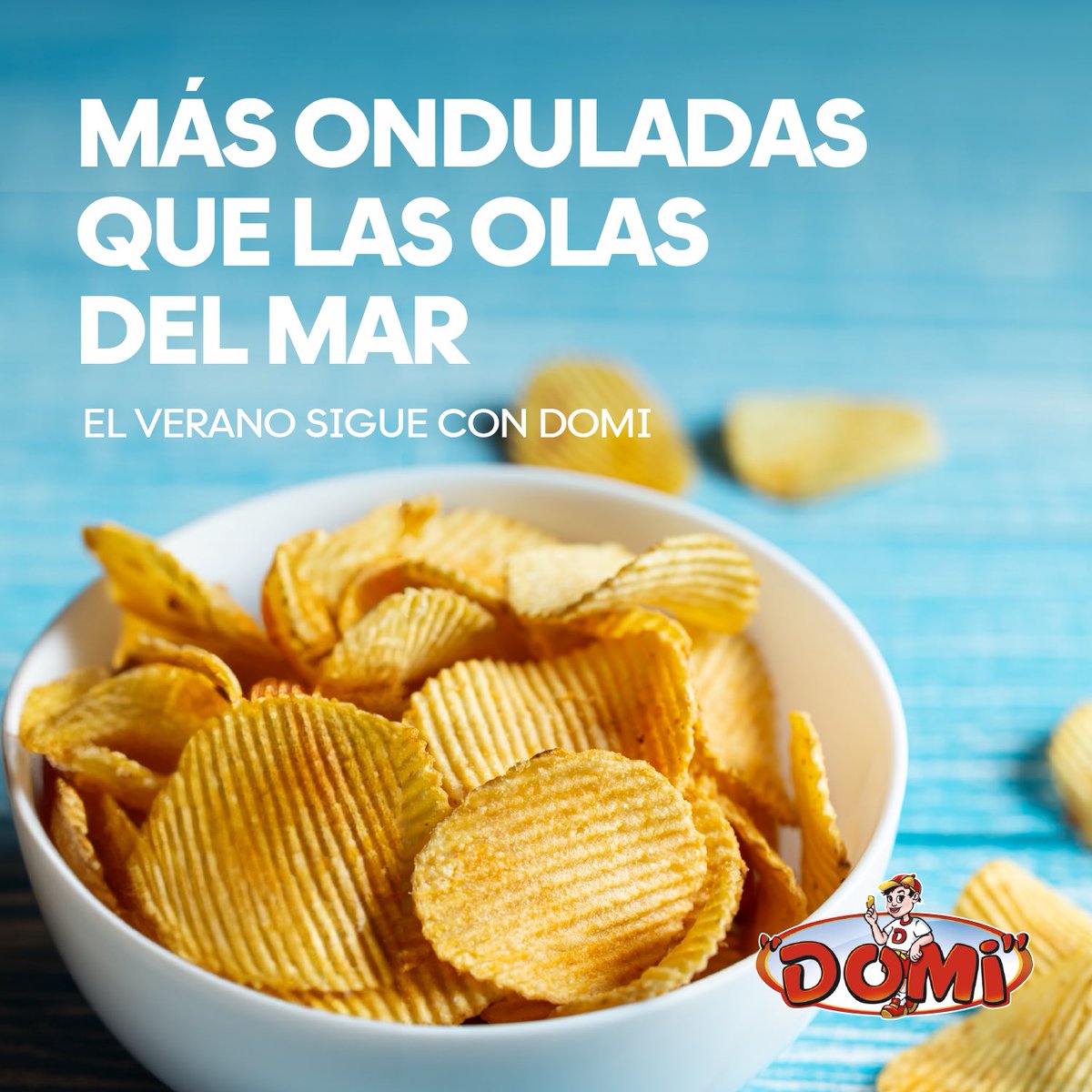 PatatasDomi's tweet photo. ➡️ Para los que disfrutan de unas vacaciones tardías
 ➡️ Para los que ya han vuelto a la rutina 
 ➡️ Para los que ni siquiera han tenido vacaciones...
Puede que el verano se acabe, pero nuestras patatas no. 
#patatasfritasdomi #domi #jaén #vacaciones #septiembre https://t.co/Gclv4yQaUw