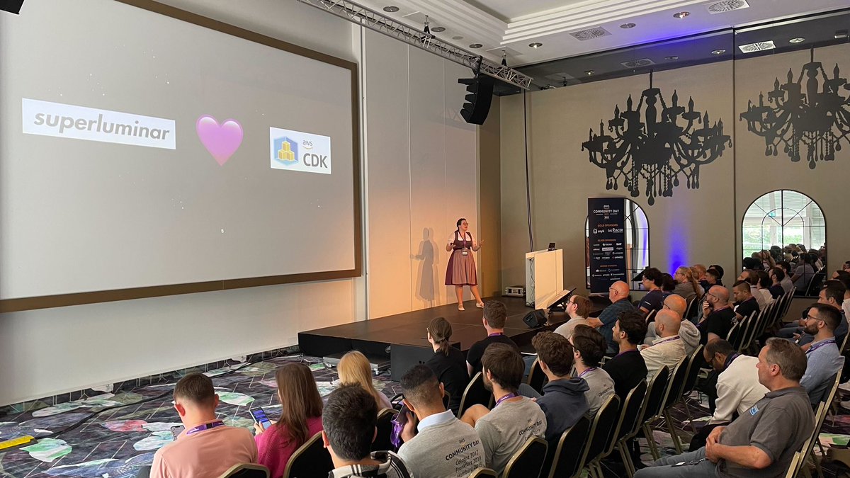 wolkencode's tweet image. Thanks a lot for attending my session #AWSCDK vs #Terraform at #AWSCommunityDayDACH in Munich 🥨 It was an awesome experience and atmosphere ☺️ I love the input and questions afterwards! This helps me so much improving my content 🙏🏻
#awscommunitybuilders