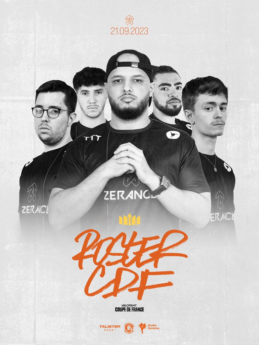🏴‍☠️ ROSTER COUPE DE FRANCE 🏴‍☠️

Voici nos 5 pirates qui brandiront le drapeau Zerance pour la #VALORANTCoupeDeFrance  🔥

🥷 <a href="/imBabax/">Babax</a> 
🥷 <a href="/lux9fps/">lux9</a> 
🥷 @BramzFPS
🥷 <a href="/nayteFN/">nayte</a>
🥷 @YAYAX750 

🥷 <a href="/LarssonVLR/">Larsson</a> 
🥷 <a href="/SKAZZvlr/">SKAZZ</a> 

Hâte que les hostilités commencent ⚔️

#ZERWIN
