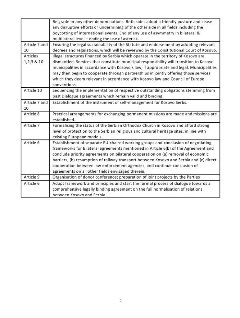 albinkurti's tweet photo. This is the sequencing plan for the implementation of the Basic Agreement I proposed today in Brussels. It was the only proposal on the table. https://t.co/Uv3NH6OuTr