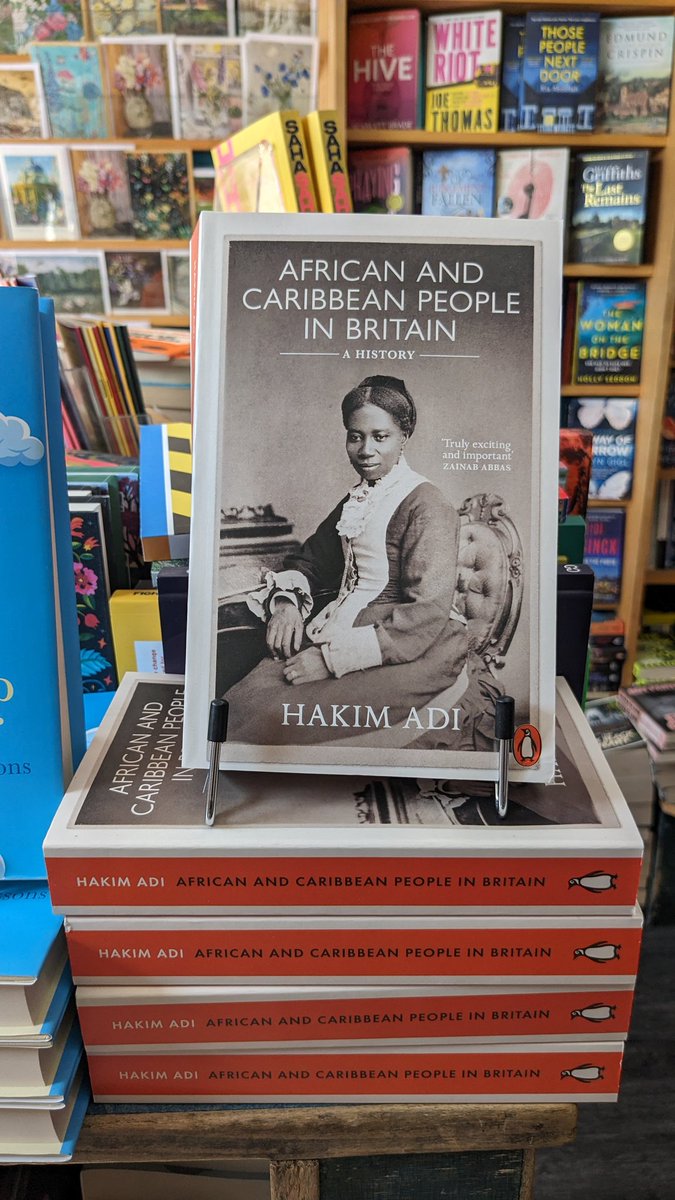 You can find @hakimadi1's book 'African and Caribbean People in Britain: A History' in the @NewhamBookshop 📚 Photo: Newham Bookshop ©Neandra Etienne #newham