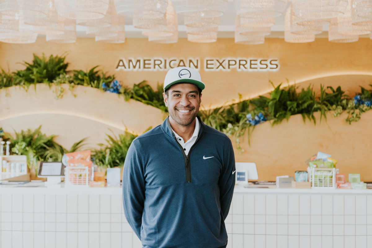 We’re celebrating #AmexAmbassador @tonyfinaugolf today! Happy birthday from your friends at #TeamAmex.