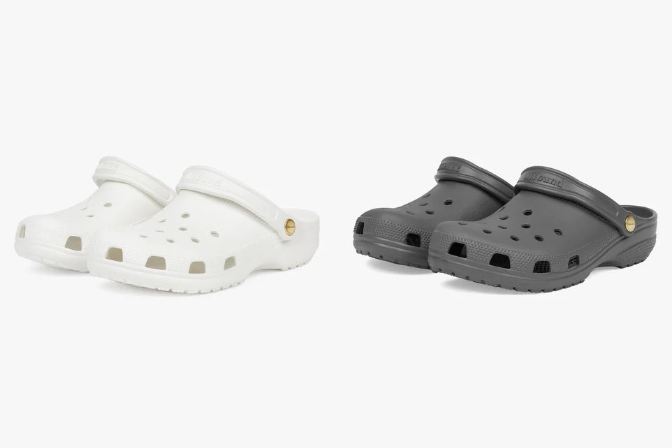 snkr_twitr's tweet image. LIVE: JJJJound x Crocs Classic Clogs 

White  jjjjound.com/products/jjjjo…

Black jjjjound.com/products/jjjjo…