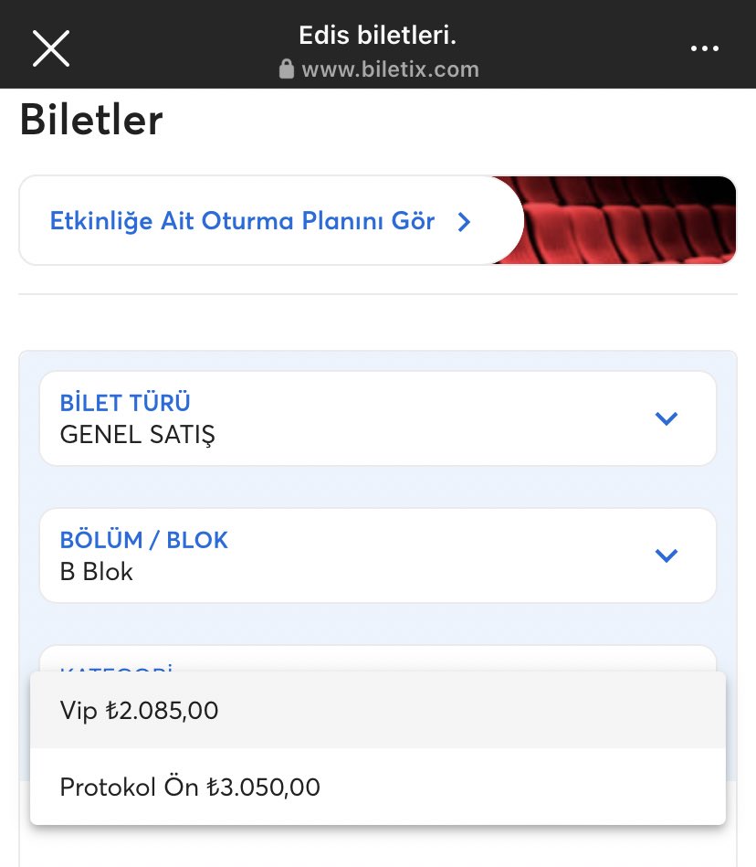 edis vip bilet alanlara sakso cekiyo sanirim tek mantikli aciklama bu