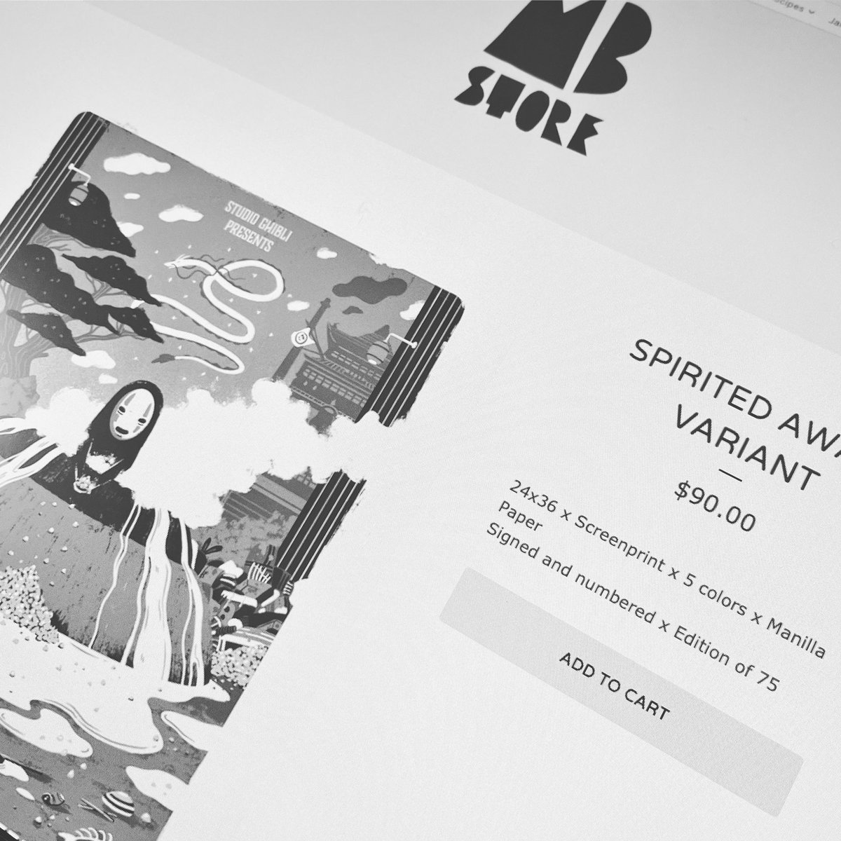 And it’s live! Thanks for the support 🫶

mbstore.bigcartel.com/product/spirit…