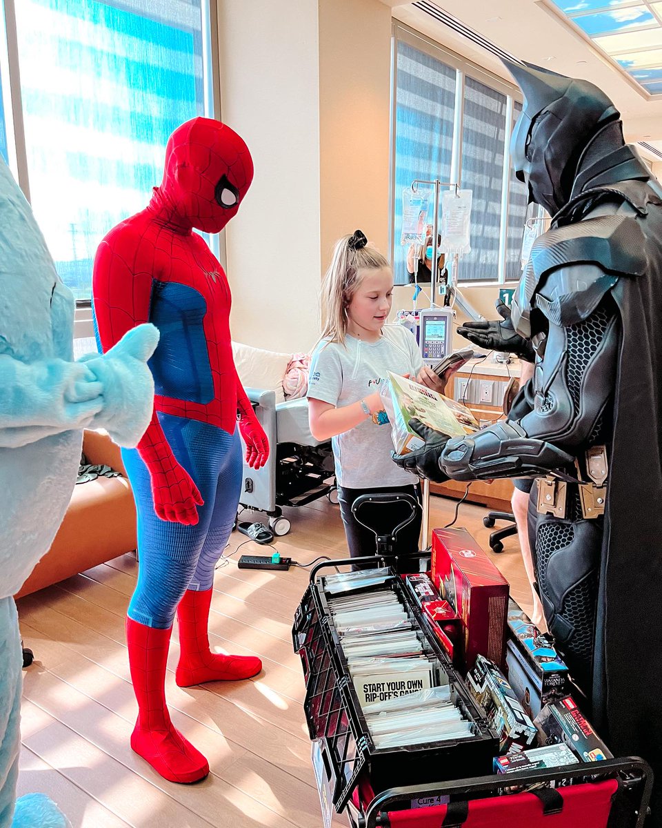 A BIG C4K #ThankYou goes out to our friends at <a href="/CCComics4kids/">Critical Care Comics</a> and <a href="/multipure/">Multipure</a> for last week's visit to C4K. Thank you for bringing smiles to the faces of our #CourageousKids! #Cure4TheKidsFoundation #CriticalCareComics #ChildhoodCancer
