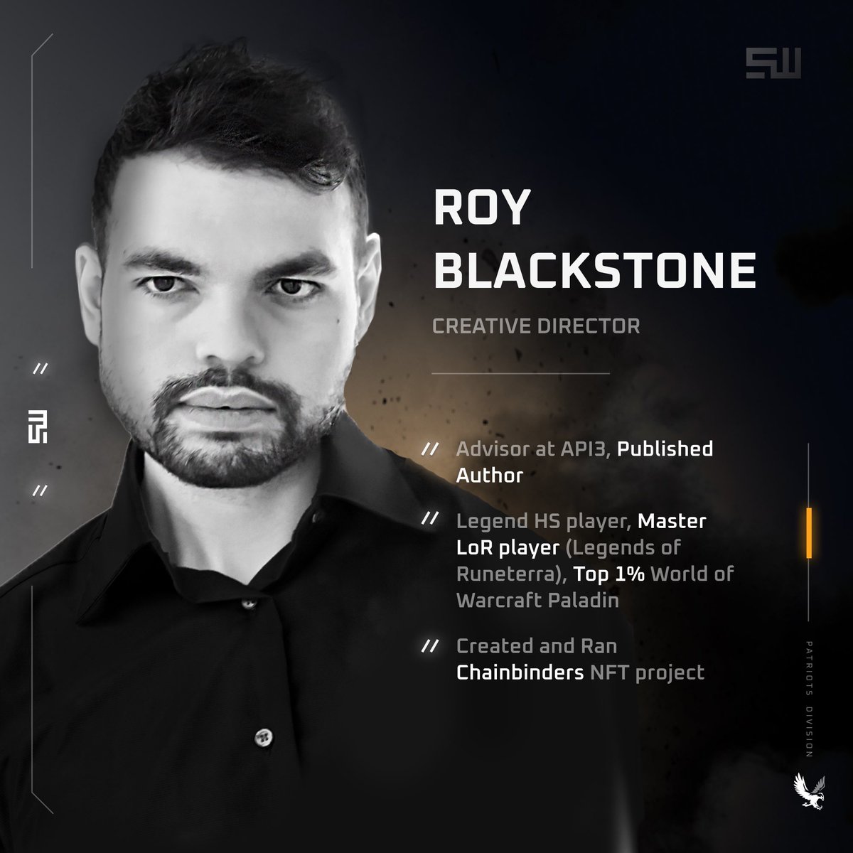 Roy Blackstone - Creative Director