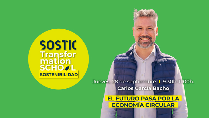 ¿QUIERES QUE TU EMPRESA SEA SOSTENIBLE? 
👀 Echa un vistazo a esta jornada
♻ Jornada 'El futuro pasa por la economía circular'
👨 Carlos García Bacho, experto en #Sostenibilidad.
▶ 28 de septiembre
📌 @EmpresaRioja
⌚ 9,30h-11h.
Necesario inscribirse lnkd.in/dbthZEZ2
