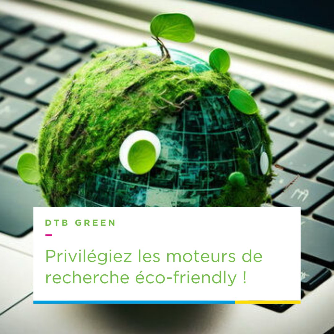 DauphinBusiness's tweet photo. 🌿🌍 #ÉcogesteInternet 

Optez pour des moteurs de recherche qui compensent leur empreinte carbone ou qui soutiennent des projets environnementaux. 

Ainsi, chaque recherche contribue à la préservation de la planète. 

Ensemble, agissons pour un internet plus vert ! #DTBgreen https://t.co/DBan9Om0ZI