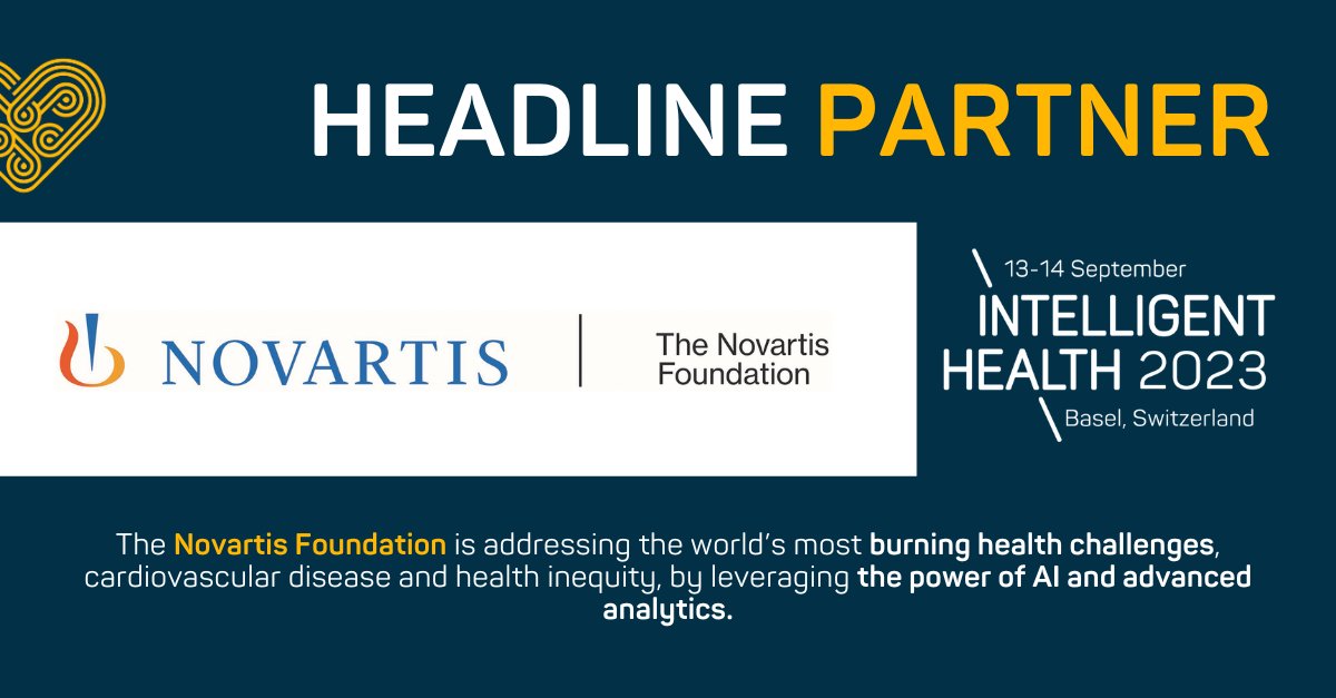 IntHealthAI's tweet image. Thank you 💜💜 to @NovartisFDN for joining us in Basel, Switzerland as Headline Partner for the 5th consecutive year. ⭐

#IntelligentHealthai #SaveliveswithAI