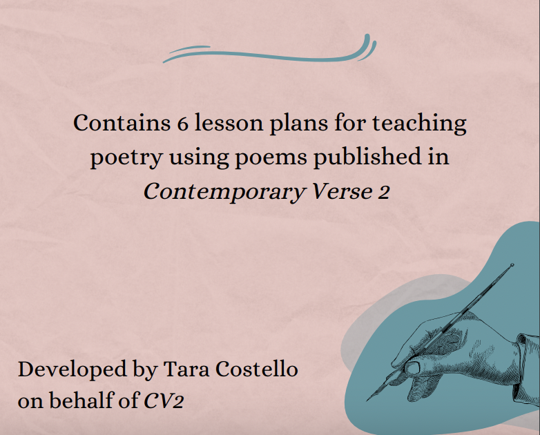 🍎🌳✍️ We’re so pleased to share a new, free Educational Poetry Resource for high school students, developed by Tara Costello on behalf of CV2 using poems previously published in the magazine! ✍️🌳🍎