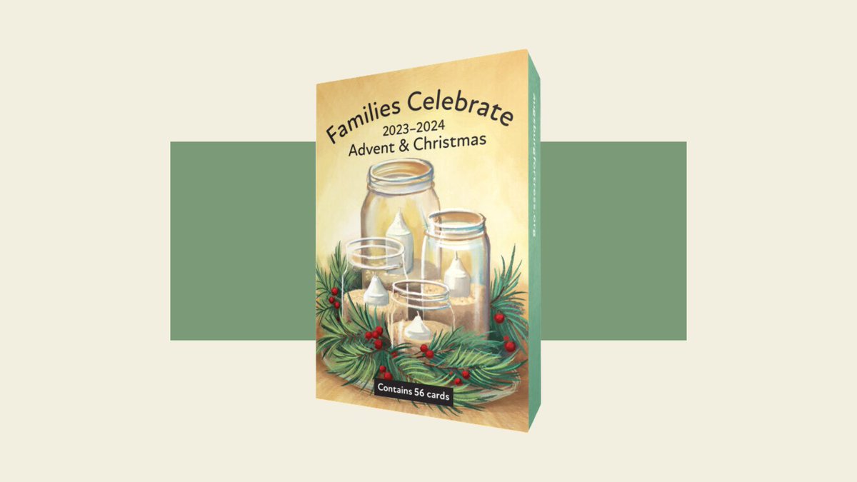 Advent is approaching faster than you think, so take advantage of quantity discounts on Families Celebrate Advent &amp; Christmas cards by ordering directly from Augsburg Fortress! Order now: bit.ly/3Zpxc7D