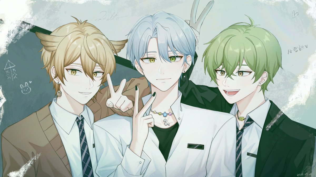 Xiepunpun's tweet photo. 我們的新翻唱終於來啦 !
這次是第一次挑戰韓文歌曲
希望大家會喜歡 ~

【Cover】NEWJEANS (뉴진스) - Ditto
連結：https://t.co/RxXb0lVqGq

Illust&amp;Vocal - 白蛇梅伊 @Wander2_Meii  
Vocal - 雷耿アメ @Wander2_Regen
Vocal - 斜胖パン
Mix - 緋佐あきと @akesaakito 

#Ditto #cover #NewJeans https://t.co/BWDQGKF8ZN