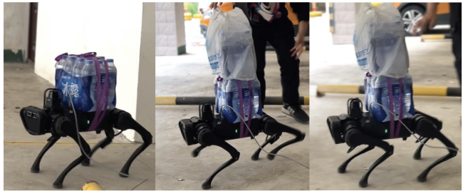 A recent paper T-RO by researchers @HUST_China and @CityUHongKong describe a novel controller to help quadrupeds carry large payloads.  ieeexplore.ieee.org/document/10214…
#leggedrobots #quadrupedalrobots #robots #heuristicalgorithms #predictivemodels