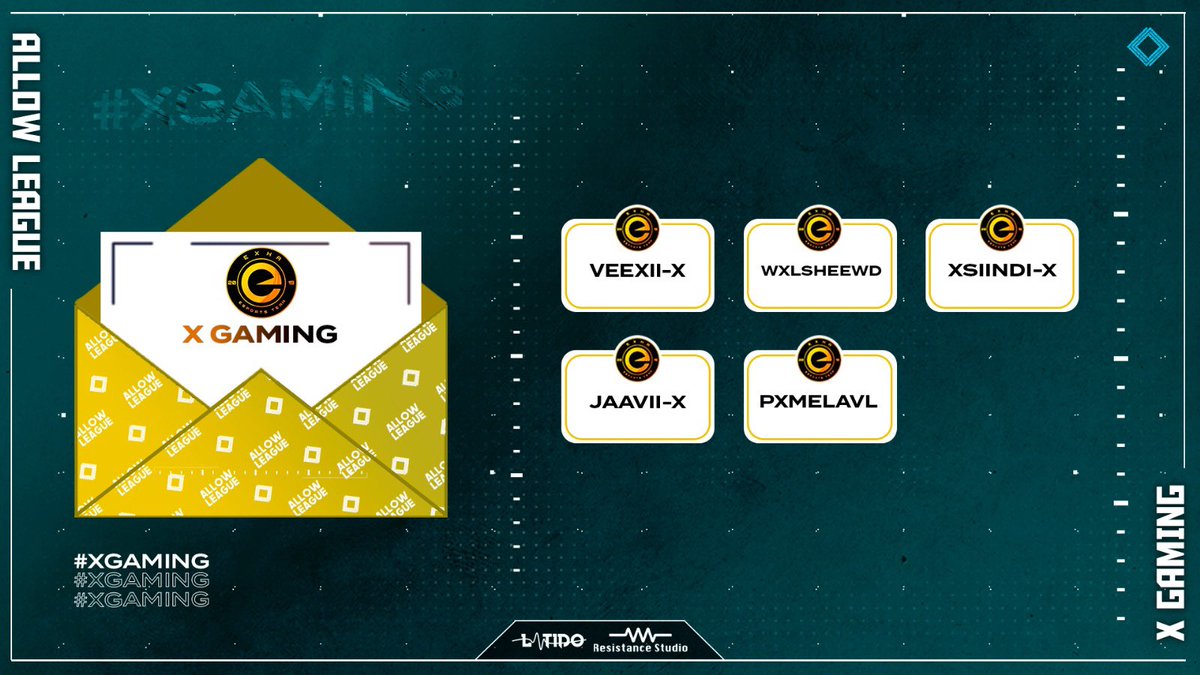 AllowLeagueR6's tweet photo. 👥ROOSTER G.AMARILLO👥

🟡X Gaming: 5 jugadores
🟣TFT: 11 jugadores
🟠Lost Legions: 9 jugadores
⚫️Le7hal Souls: 12 jugadores https://t.co/nblhiNnqFR