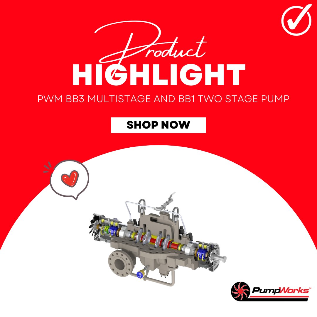 PumpWorks610's tweet photo. Introducing the Model PWM: Your high-performance API 610 11th edition BB3 process pump! Designed for the toughest challenges with various material options. 

Let us elevate your pumping solutions: https://t.co/m9aFv6ceRy

#PumpPower #API610 #IndustrialPumps https://t.co/ON4ugZz9Ko