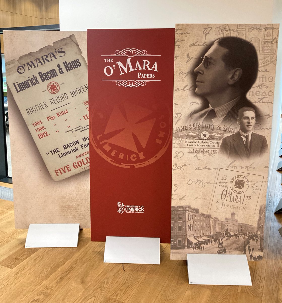 UL_SpecColl's tweet photo. Hard at work putting together our exhibition @ULLibrary on the O’Mara family of Limerick.
#OMaraPapers #LimerickHistory @HistoryUL
https://t.co/e5vPTmxmQr https://t.co/2TodgPy1sQ