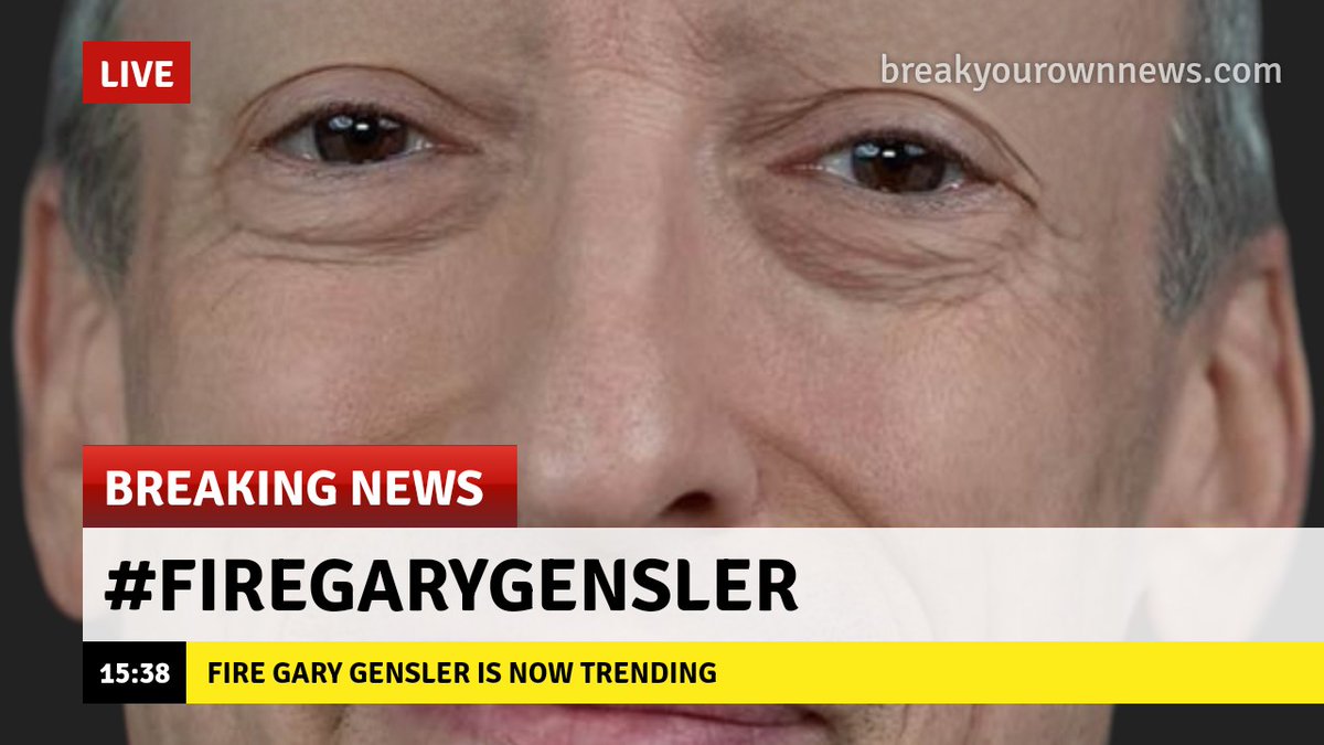 CryptoIRELAND1's tweet photo. #FireGaryGensler is trending.
Let's keep it trending 
#Cardano/Crypto Community https://t.co/taRiFhcPLw