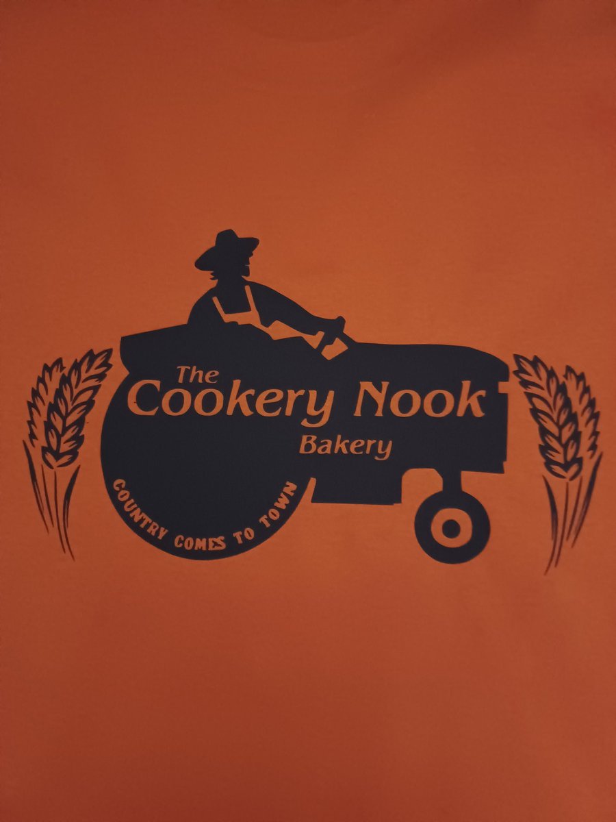 PorteedownPrint's tweet photo. A wee order of t-shirts designed and printed for the Cookery Nook Bakery in Portadown to wear on Saturday for the annual Country Comes to town. If you're in town call in and shown them some support. 😀🐏🐽🚜🍳☕️🍩🍪🥮 https://t.co/aSHH6cLKwC