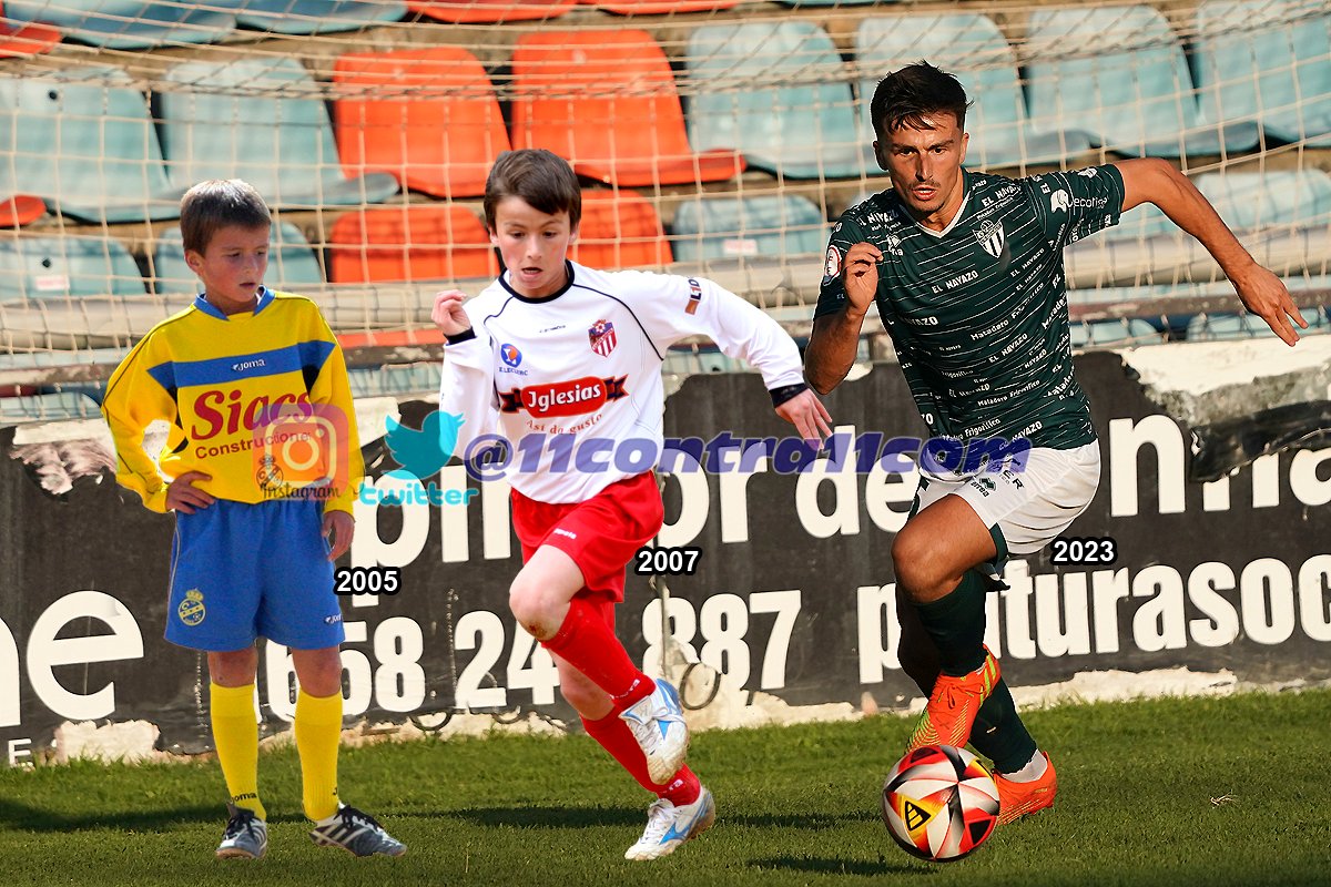 11contra11com's tweet photo. #aquellos11contra11 
#ayeryhoy
🧐 Sergio Montes Riego
🔙 2005 ⚽️ Jugador CDF Capuchinos Benjamín
🔙 2007 ⚽️ Jugador @UDSantaMarta Alevín
🟰 2023 ⚽️ Jugador @clubdepguijuelo #2RFEF 
 #futbol #fútbolbase #salamanca #recuerdos 
#ayeryhoy11contra11 @SMontes96 https://t.co/hBRTrCFTDq