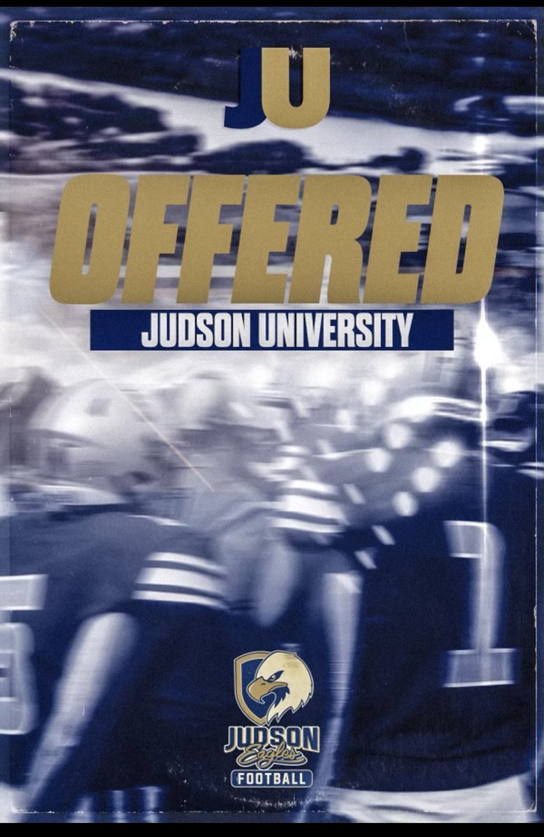 OmoloNathen78's tweet photo. After a great conversation with @KJOTISSR I am beyond blessed to receive an offer from @JudsonUfootball 
@MDohertyICCP @MattBowen41 @ICCPFootball @EDGYTIM https://t.co/Aoe8MYcRXA