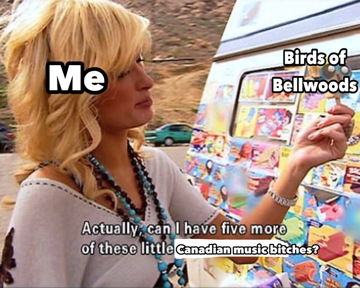 Listening to <a href="/BirdsBellwoods/">Birds of Bellwoods</a> on repeat vibes