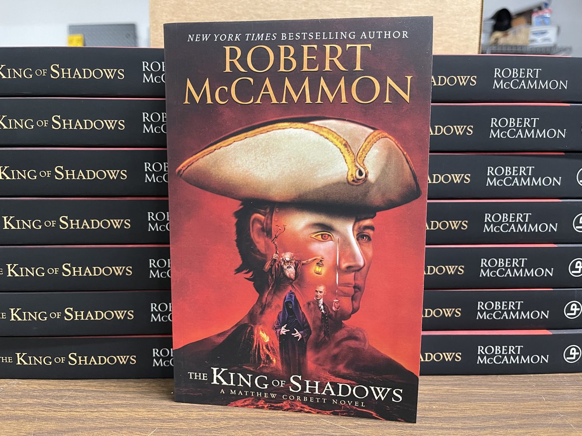 These beautiful new Robert McCammon trade paperbacks will be shipping next week! amzn.to/3OAhv8j