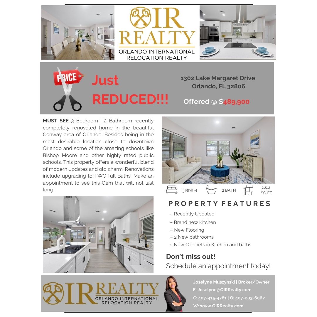 TheOrlandoAgent's tweet photo. Just Reduced~ https://t.co/vZe8bYadkI