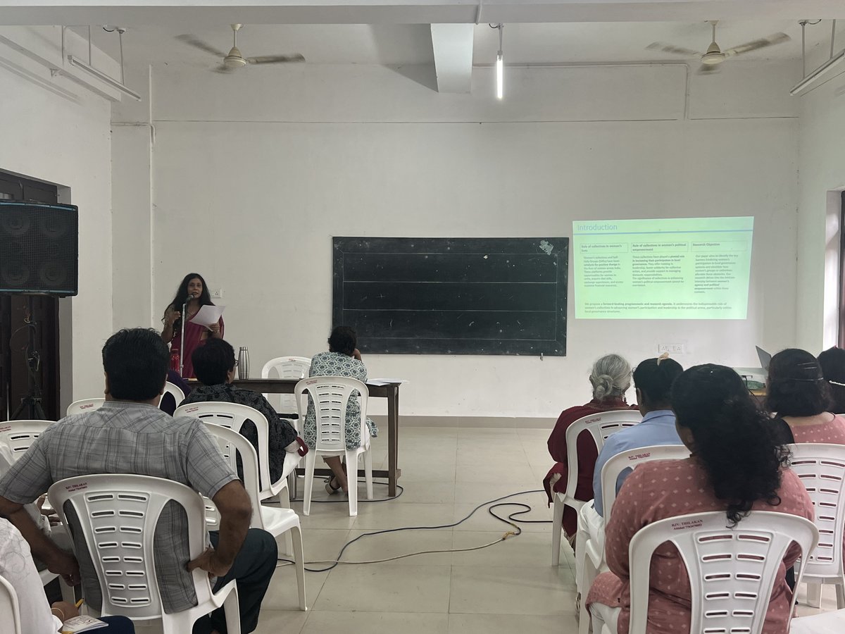 This weekend, I had the privilege of presenting my team’s research on the positive impacts of collectives on women’s empowerment and reducing the unpaid care burden. Thanks for having me IAWS!