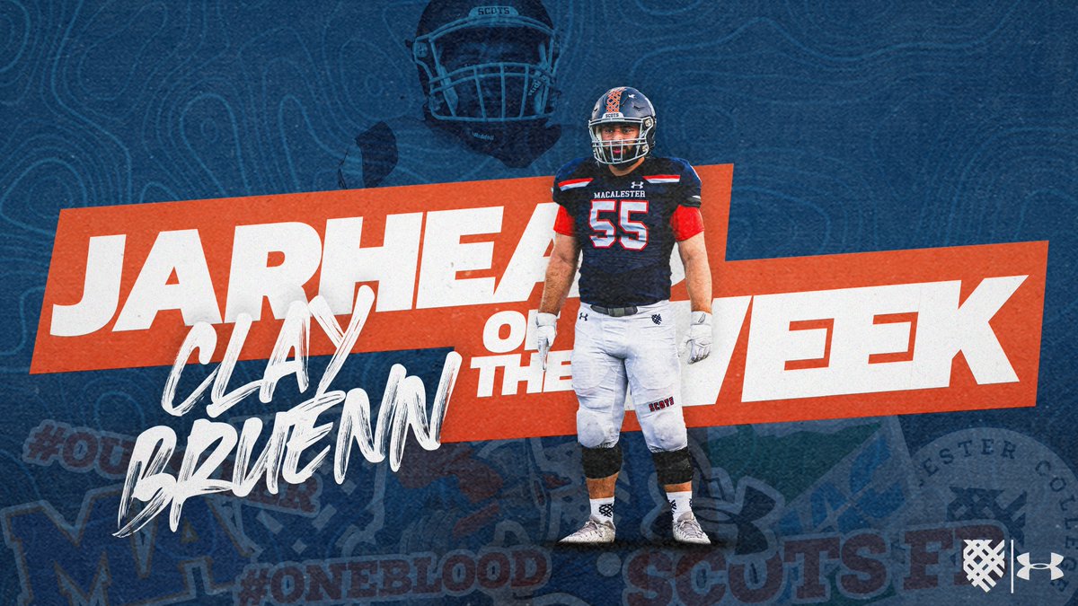 MacalesterFB's tweet photo. "Stay liquid, fill the gaps"

"A propensity to follow orders regardless of consequence.  A single-minded willingness to put their duty before themselves."

5⃣5⃣ Clay Bruenn

#Outsiders #OneBlood https://t.co/w4fIamrYFh