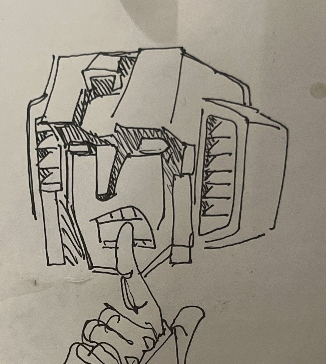ploppymeep's tweet photo. robot so hard to draw https://t.co/iqLYhRa1pY