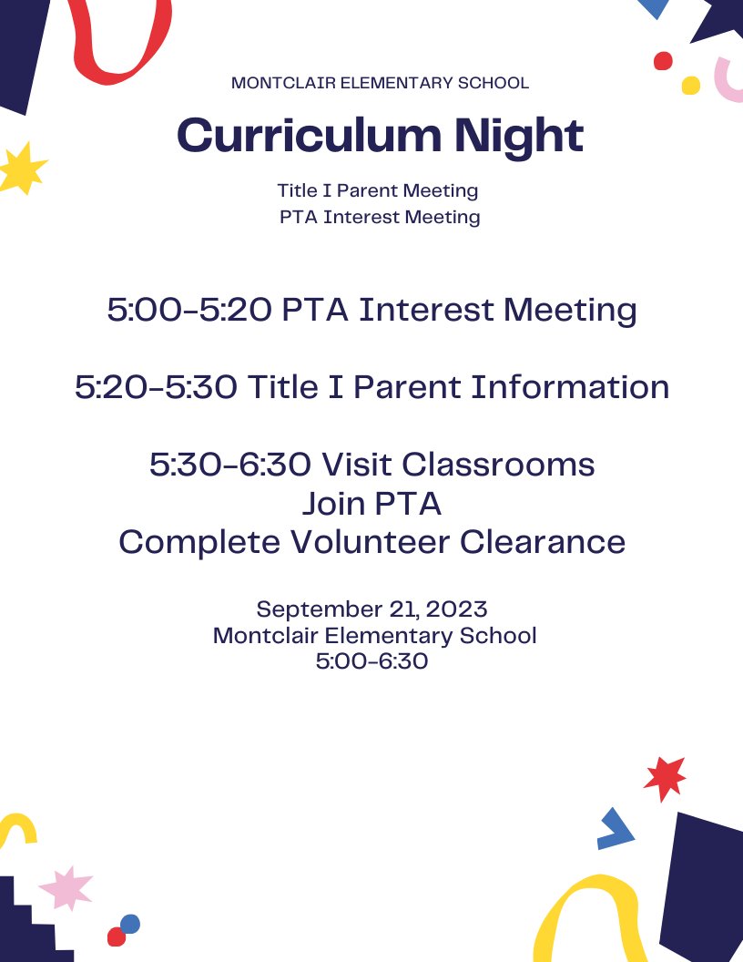 Montclair Elementary tweet media