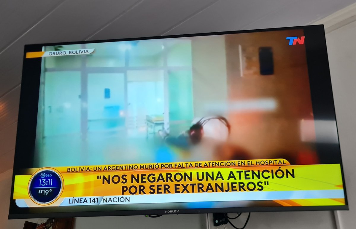 Ayer en Chile, hoy en Bolibia. Hay que correrlos a todos