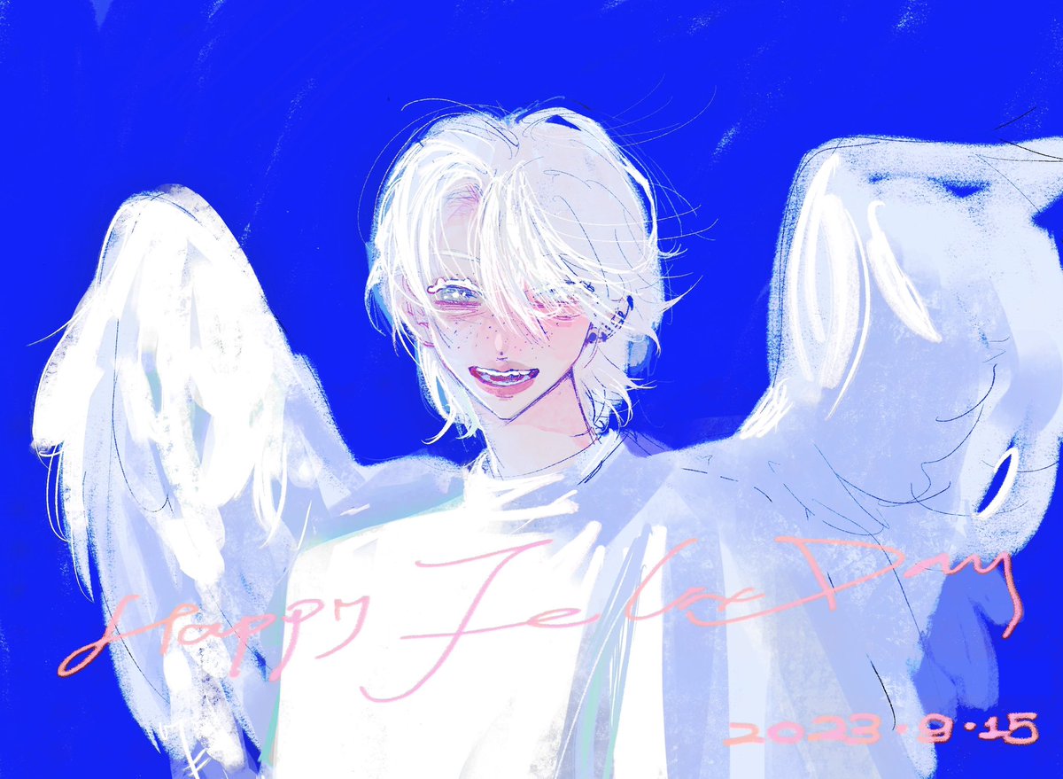 bobolixbobo's tweet photo. #FELIX 
#Straykidsfanart 
#HappyFelixDay https://t.co/A4gi6Uq9Ba