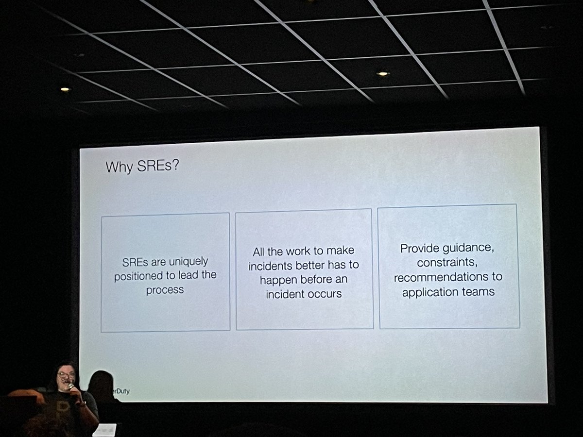 msskillen's tweet image. Raising my understanding of site reliability engineering at @sreday_com’s SRE Day 2023 in London. Lots on its value, incident response/management, observability, dashboarding, SLO’s, feature flags, automation and lots more.  Day 1 over. 
@Liberty_IT