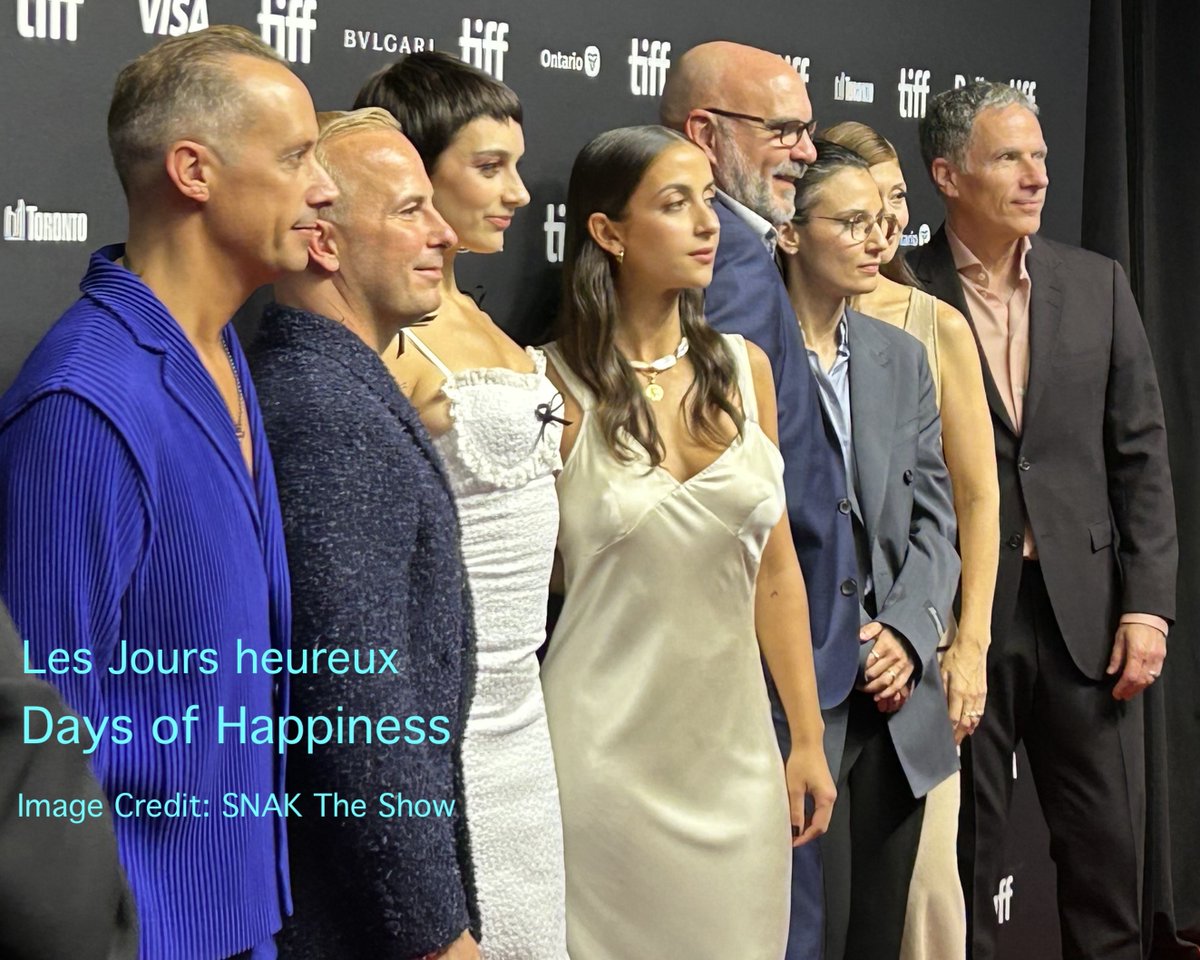 snaktheshow's tweet photo. We are a bit behind in posting 😨😨🫢 but here are a few Day 3 highlights from #TIFF23
More #CanadianFilm and #CanadianTalent to come! #SNAKatTIFF @TIFF_NET @TIFF_Industry #SNAKatTIFF #LesJoursheureux #DaysofHappiness #SwanSong #MrDressupTheMagicofMakeBelieve https://t.co/RYQWBxafue