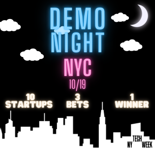 demonightnyc's tweet photo. 🚀 We're hosting #DemoNight on 10/19 during NY #TechWeek thanks to @a16z @techweek_!🌟

Join us when 10-15 visionary founders unveil game-changing startups. Bet on your top picks &amp; compare  them against our secret VC votes🤫!

Register at: https://t.co/GoFkW0tF6d https://t.co/UPY3HGtWBz